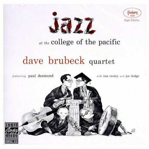 Компакт-диск Warner Dave Brubeck Quartet – Jazz At The College Of The Pacific the dave brubeck quartet time out lp цветная