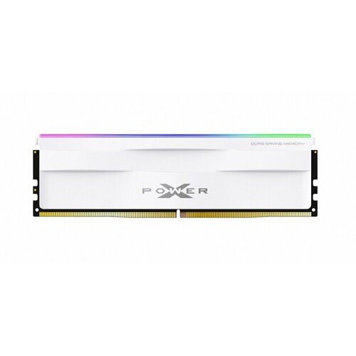 Модуль памяти Silicon Power 32GB 5600МГц XPOWER Zenith RGB DDR5 CL40 DIMM 2Gx8 DR White 1665200₽