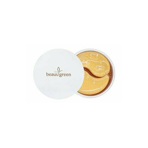 Гидрогелевые патчи для кожи вокруг глаз с коллагеном и золотом BeauuGreen Firming Solution CollagenGold Hydrogel Eye Patch / Артикул 987756