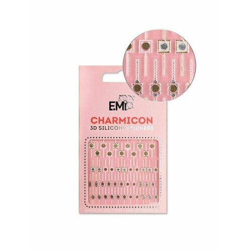 Charmicon 3D Silicone Stickers №106 Цепи