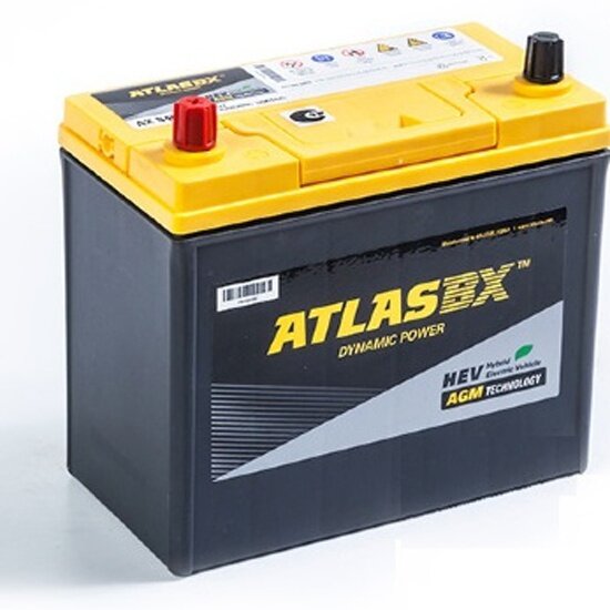 Аккумулятор Atlas AGM AX S115D31R, 302x172x220, прямая полярность, 90 Ач