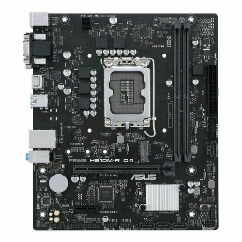 Материнская плата ASUS PRIME H610M-R D4-SI s1700 2xDDR4 mATX Т 1774533 995200₽
