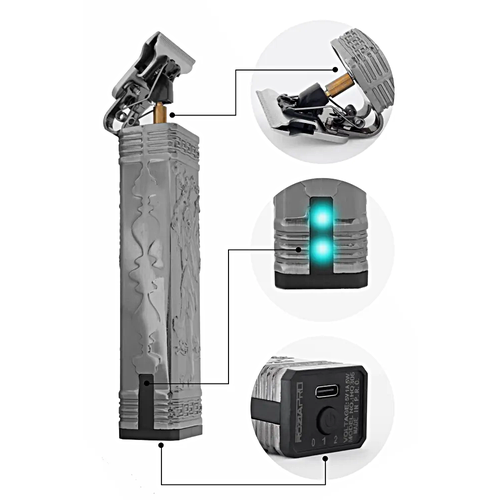 Машинка для стрижки волос Rozia Профессиональный триммер для стрижки волос для бороды усов Серебристый 279000₽