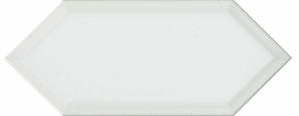 Керамическая плитка KERAMA MARAZZI 35018 Алмаш грань белый глянцевый. Настенная плитка (14x34) (цена за 0.709 м2)