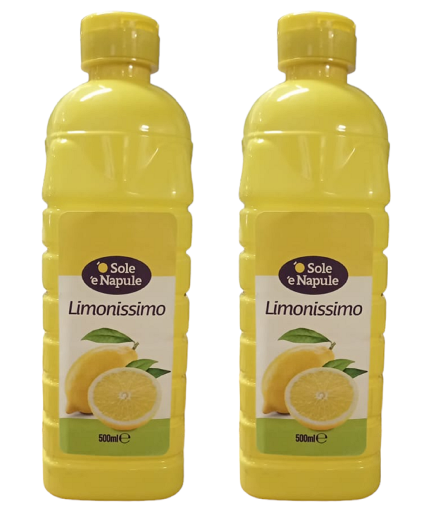 Лимонный сок для заправки ПЭТ Limonissimo 500 мл*2шт, Италия