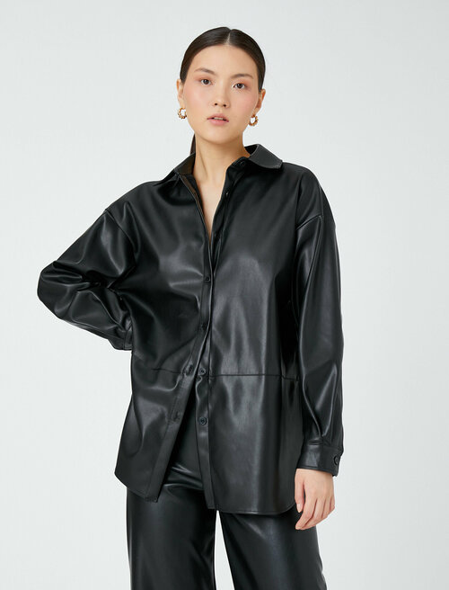 Куртка KOTON, размер 44, черный