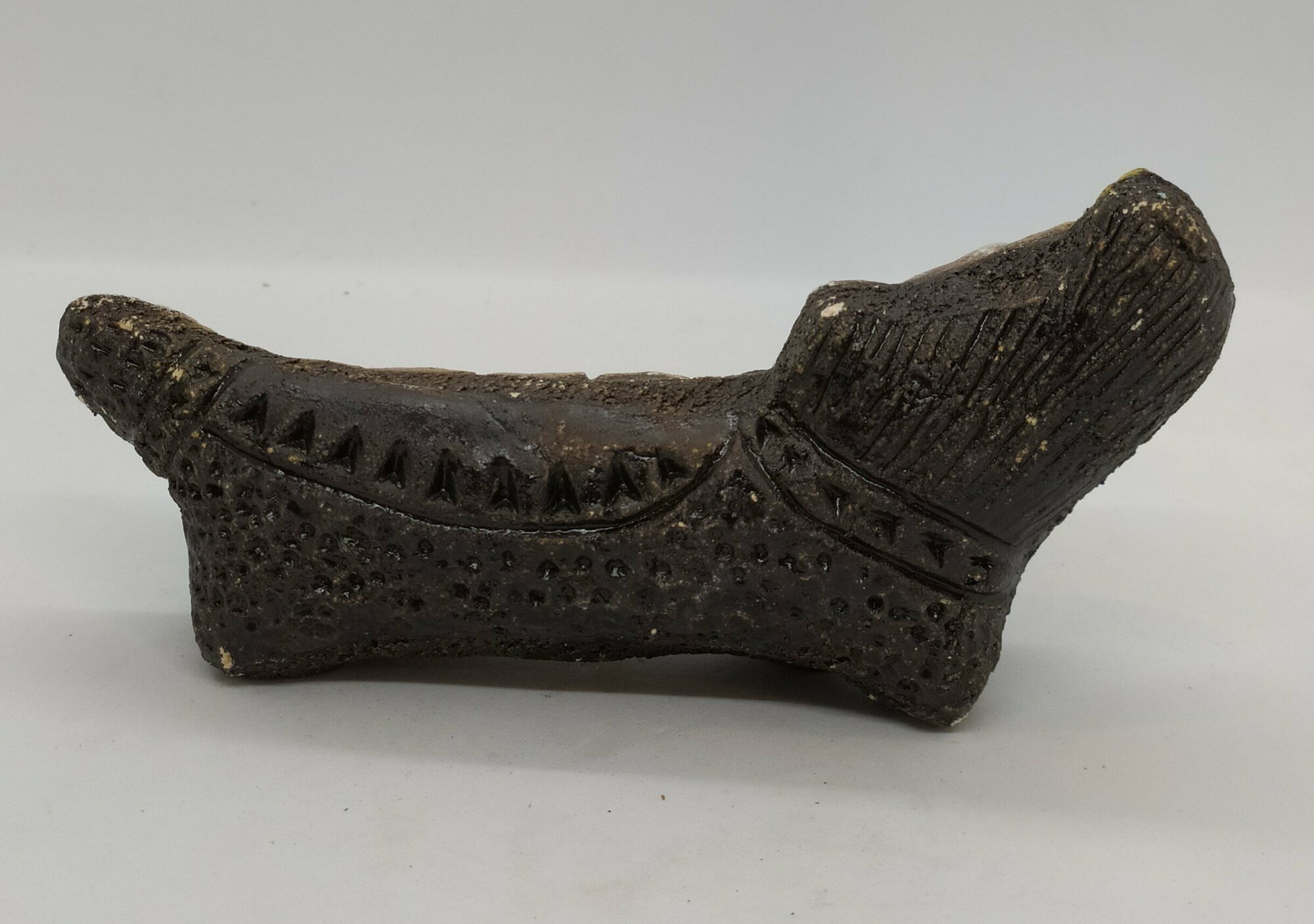 Котик из шамотной глины "МАЛЮТКА-4" — фото 1