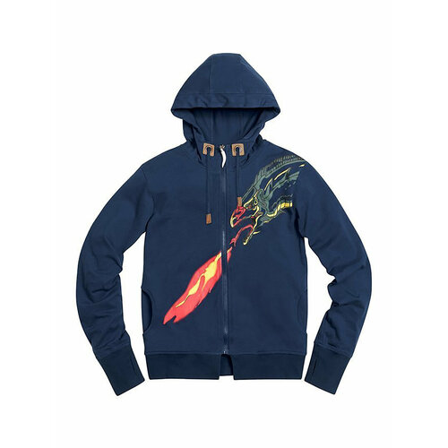 фото Толстовка pelican, размер 7/122, синий