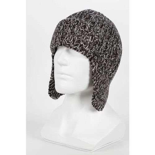 Шапка ушанка , размер 58-60, серый шапка ушанка размер 60 61 черный