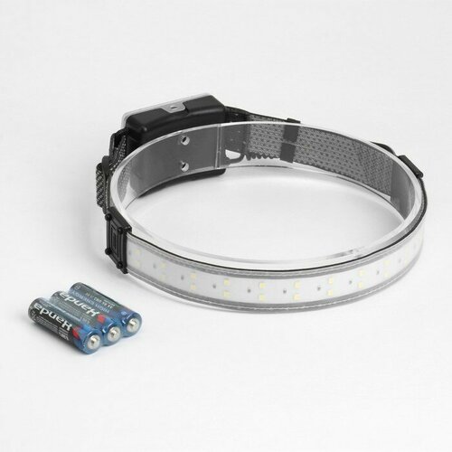 фото Фонарь налобный кнр 3,5 вт, 1,5 в, 350 лм, 26 светодиодов, 3 ааа, 3 режима (7620149)