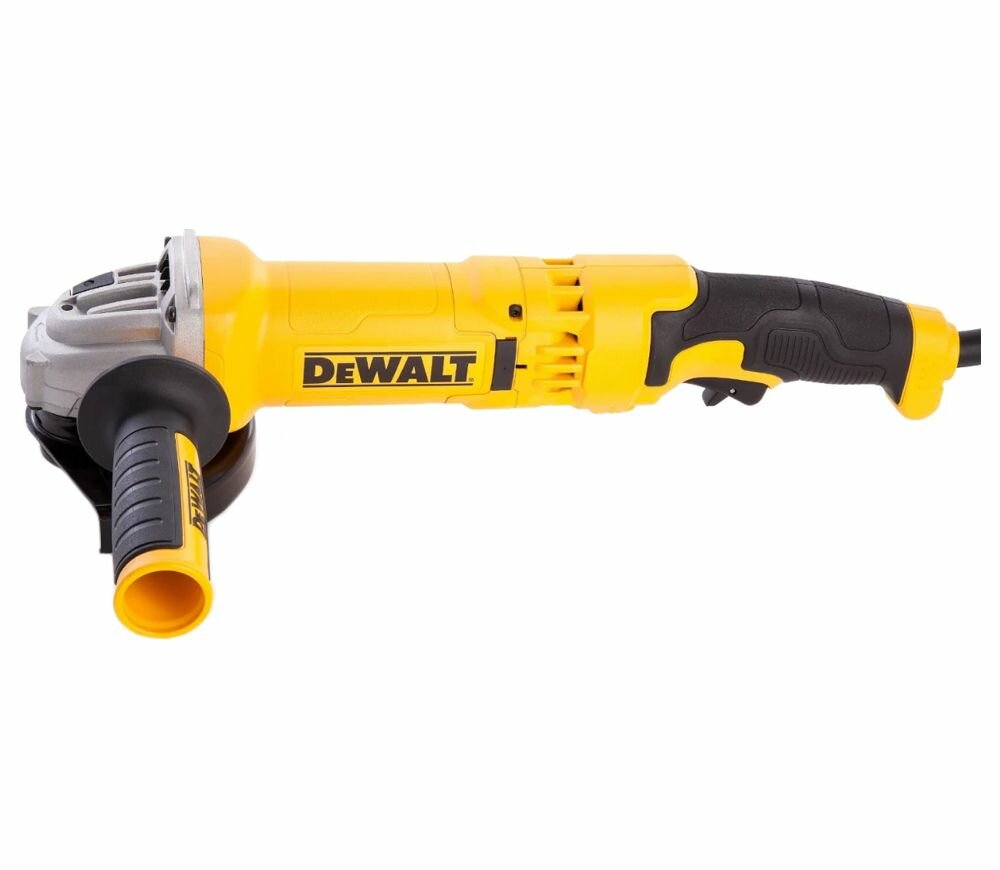 Угловая шлифмашина DEWALT, 1500 Вт, 125 мм, 10500 об/мин, DWE4277 - фото №13