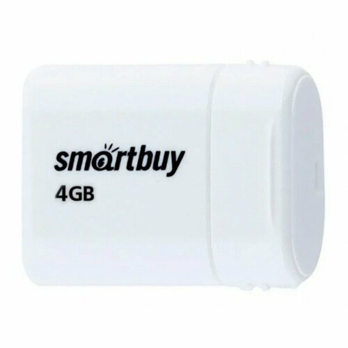 Память Flash USB 04 Gb Smart Buy LARA White