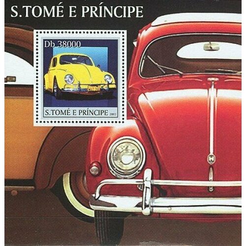 Почтовые марки Сан-Томе и Принсипи 2003г. Классические автомобили Автомобили MNH