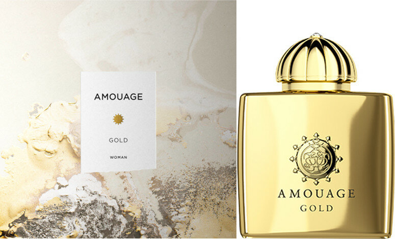 Amouage парфюмерная вода Gold Woman, 50 мл, 100 г