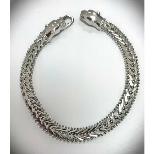 Браслет Эстерелла, серебро, 925 проба, родирование, длина 20 см.