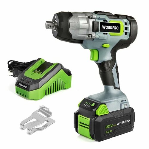 Беспроводной ударный гайковерт WorkPro 20V с быстрой зарядкой 1299000₽