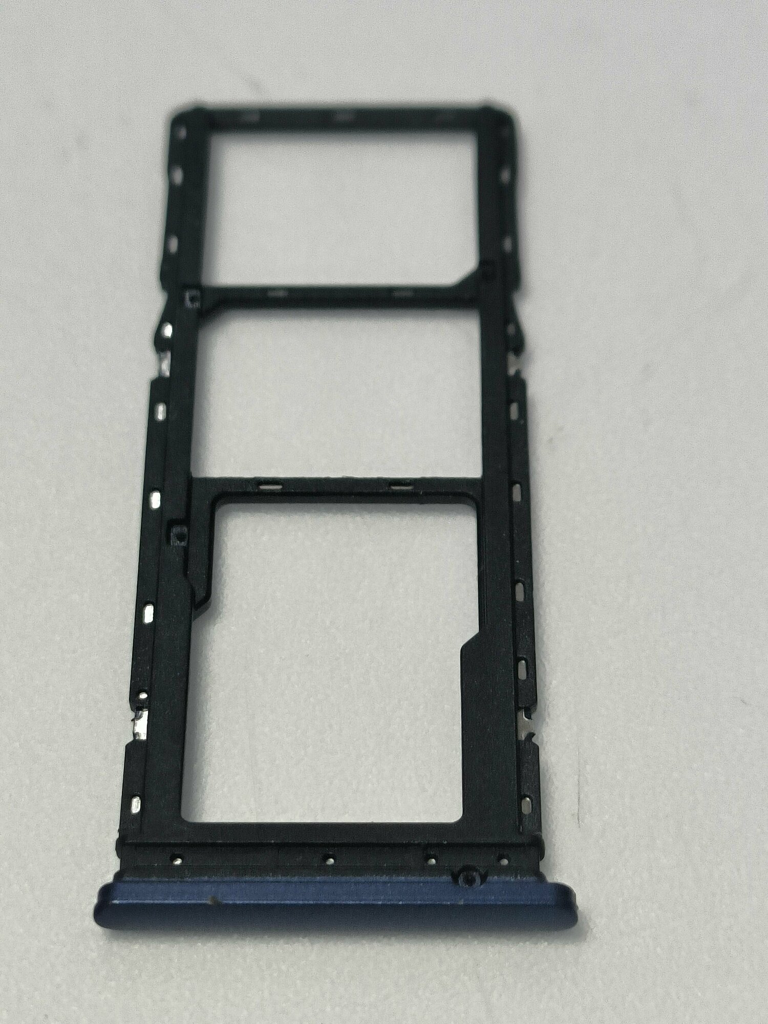Сим лоток для tecno spark 8p синий — фото 1