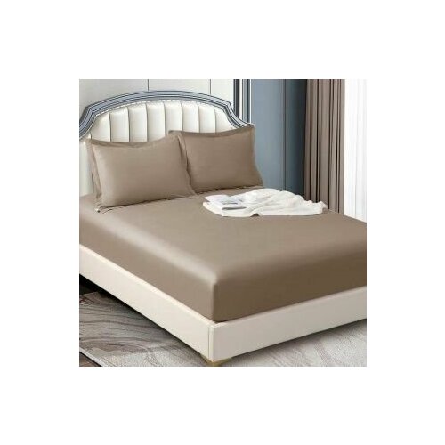 Комплект из простыни на резинке и наволочек Miss Mari Satin Exclusive WD267 180х200x2250х70 6000₽