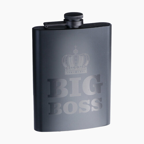 Фляжка 240 мл 8 oz BIG BOSS 1шт 610₽