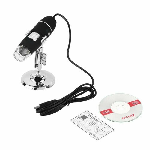 Цифровой USB микроскоп HD 1600Х портативный электронный Digital Microscope