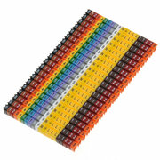 Набор маркеров KCG2 9992-2 для кабеля 1,5-2,5 мм2 символы (0-9. N. PE. L. L. L.1.1.2.2.3), 400шт ONKA
