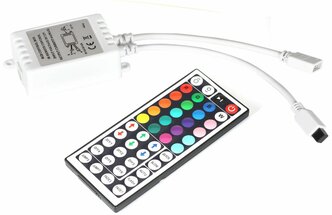 Контроллер для светодиодной ленты RGB control box с пультом