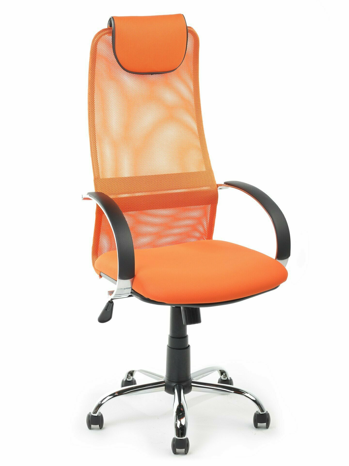 фото Кресло для руководителя Экспресс офис Фокс хром, обивка: текстиль