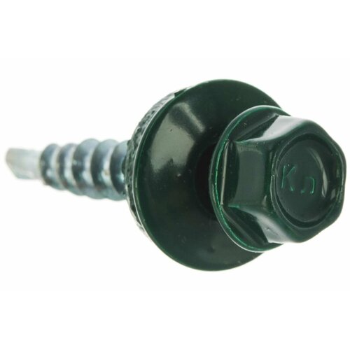 Kenner Cаморез кровельный 4,8x29 RAL6005, тёмно-зелёный 3500шт ск296005