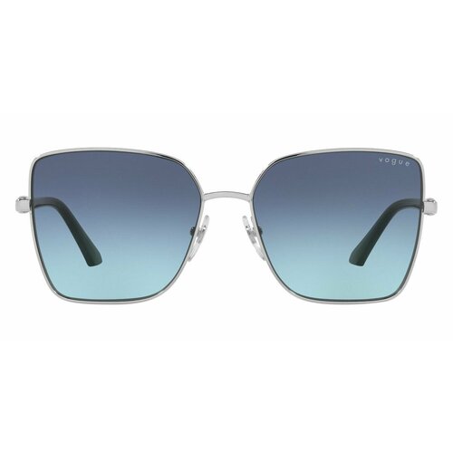 Солнцезащитные очки Vogue eyewear, серебряный солнцезащитные очки zara square коричневый