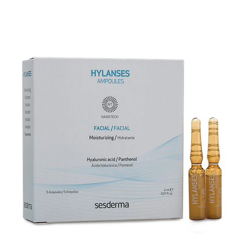 SesDerma Hylanses Ampoules Увлажняющее средство в ампулах для лица, 2 мл, 5 шт.