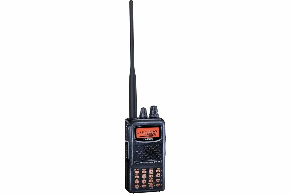 YAESU Портативная радиостанция FT-60R (108-520, 700-999,990МГц), 1400мАч, 5/2Вт 00011094