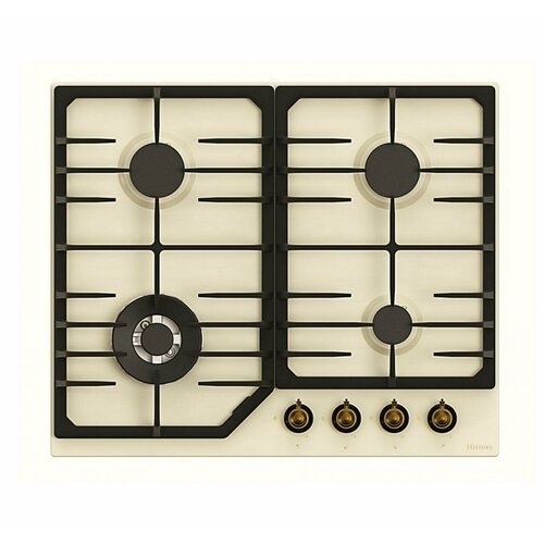 Газовая варочная панель HISTORY HGE 643C RBG бежевый 2391000₽