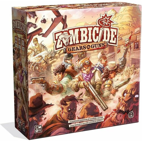 Zombicide Undead or Alive: Gears & Guns Настольная игра EN