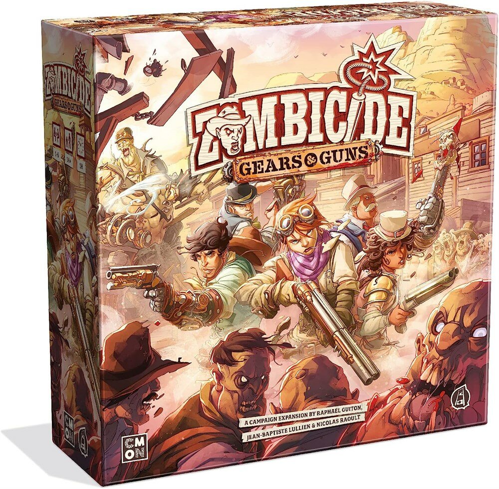 Zombicide Undead or Alive: Gears & Guns Настольная игра EN