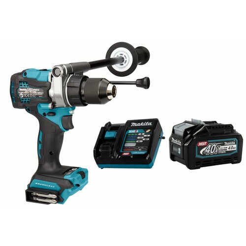 Ударная дрель-шуруповерт XGT Makita HP001GZM1 1x4Ah 40V Li-Ion 44907₽