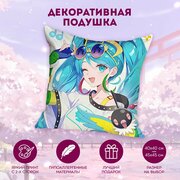 Декоративная подушка Hatsune Miku 45 см. D4766