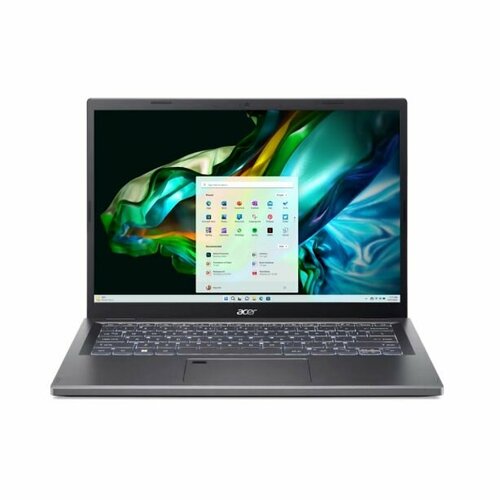 Ноутбук Acer Aspire 5 A514-56M-52AH IPS WUXGA (1920x1200) NX. KH6CD.00B Черный 14 Intel Core i5-1335U, 8ГБ LPDDR5, 512ГБ SSD, Iris Xe Graphics, Без ОС