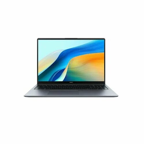 Ноутбук Huawei MateBook D 16 MCLG-X IPS WUXGA 1920x1200 53013WXB Cерый космос 16 Intel Core i7-13700H 16ГБ DDR4 1ТБ SSD Iris Xe Graphics Windows 11 Home 10999000₽