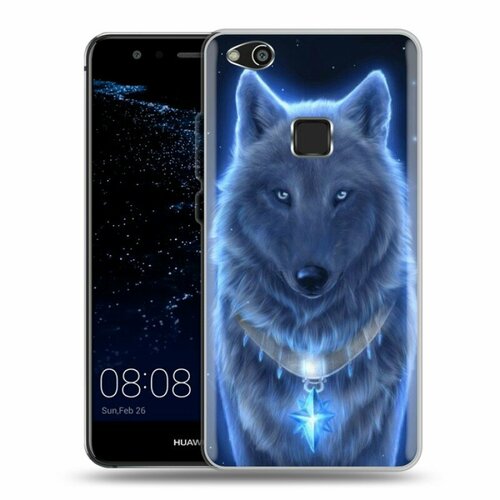 Дизайнерский силиконовый чехол для Huawei P10 Lite Волки дизайнерский силиконовый чехол для realme c3 волки