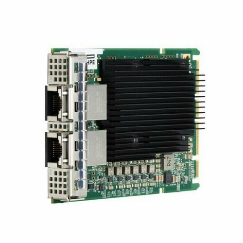 HPE Сетевой адаптер HPE Broadcom BCM57416 Ethernet 10Gb 2-port BASE-T OCP3 Adapter for HPE P10097-B21 hpe broadcom bcm57504 ethernet 10 25gb 4 port sfp28 adapter for hpe p26264 b21