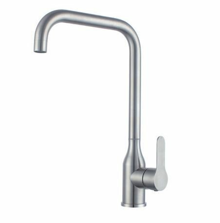 фото Смеситель для кухни под фильтром высокий