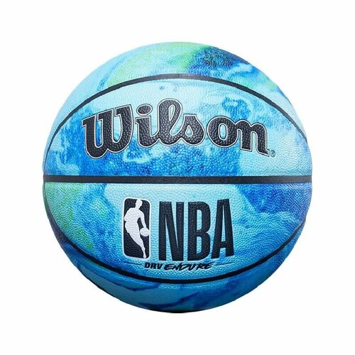 wilson мяч баскетбольный nba team 7 размер Баскетбольный мяч Wilson DRV ENDURE. Размер 7. Светло-голубой. Indoor/Oudoor