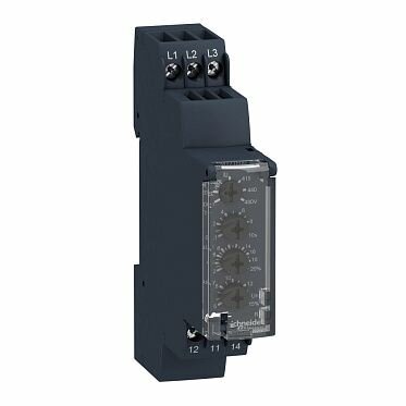 RM17UAS16 РЕЛЕ КОНТРОЛЯ ПОВЫШ/ПОНИЖ НАПРЯЖ 20-80В Schneider Electric - фото №1