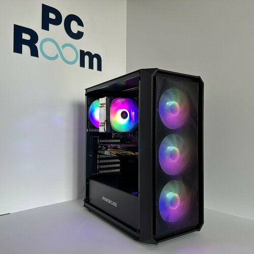 Игровой компьютер M-Stand: Ryzen 5 5600 / RTX 3060 12GB / 16gb RAM / 500gb SSD PC Room