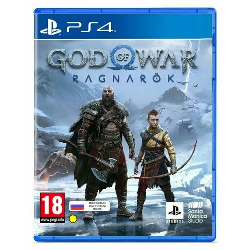 Игра на диске God of War: Ragnarok для PS4 (русская озвучка) игра god of war ragnarok ps4 русская версия