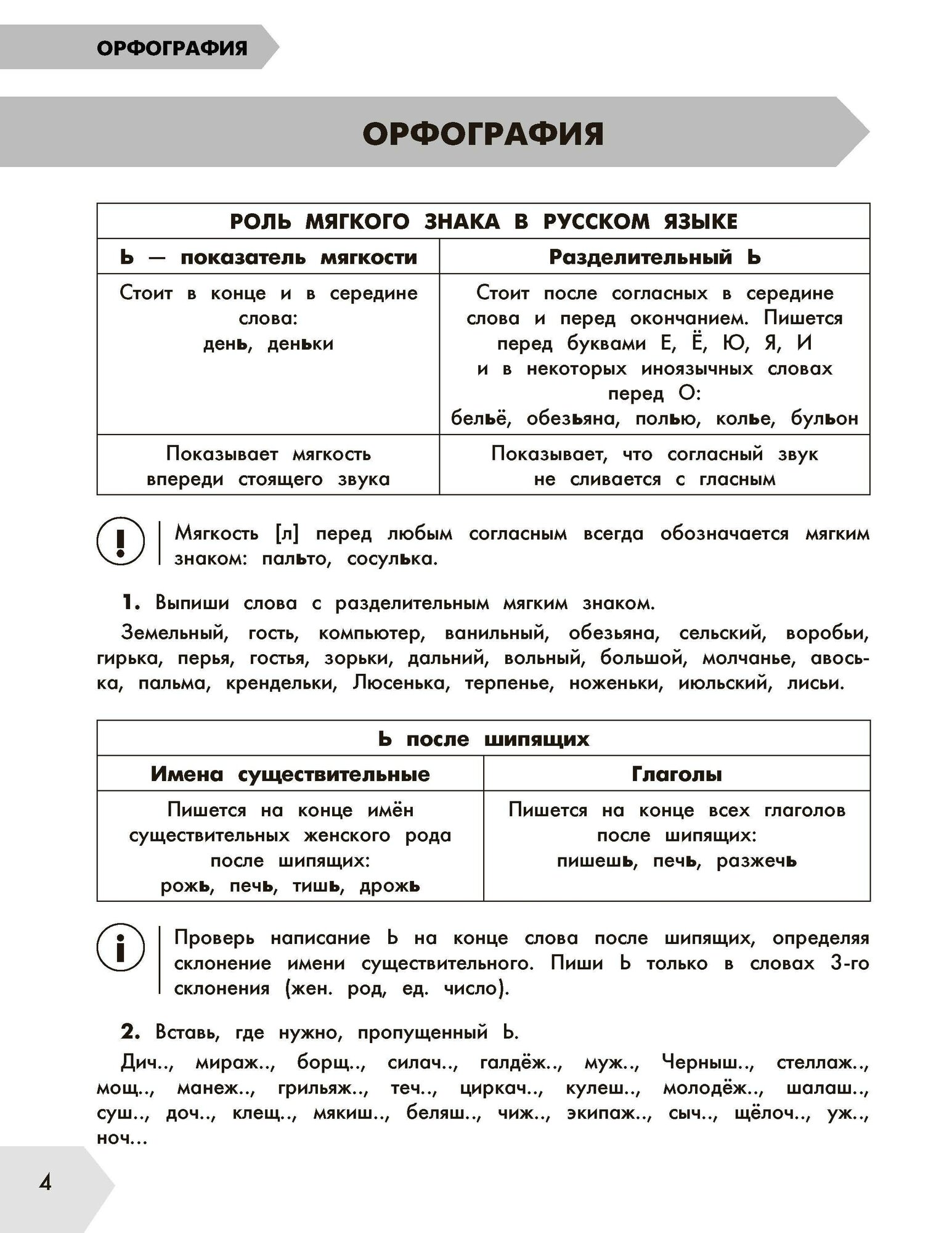 Русский язык в схемах и таблицах. Все темы школьного курса 4 класса с тестами. - фото №17