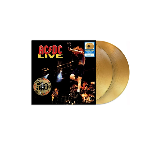 AC/DC - Live 2 LP (золотой винил) ac dc hot as hell broadcasting live 1977 79 [vinyl lp] 1 lp