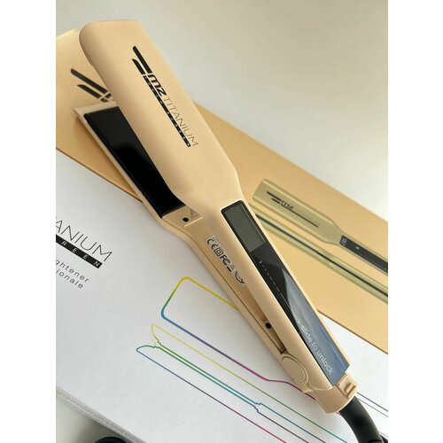 Утюжок MZ Titanium капучино черные пластины матовый 615000₽