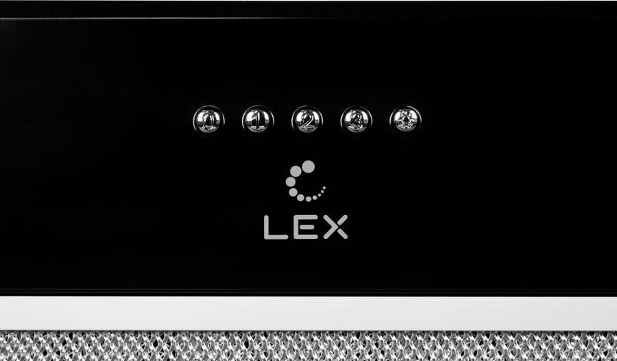 Обзор: Встраиваемая кухонная вытяжка LEX GS BLOC P 600 BLACK