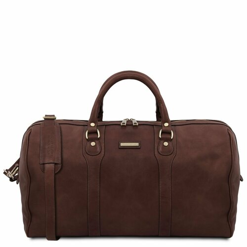 Сумка дорожная Tuscany Leather TL141913 dark brown, 52х30, коричневый дорожная сумка tuscany leather tl141657 темно коричневый